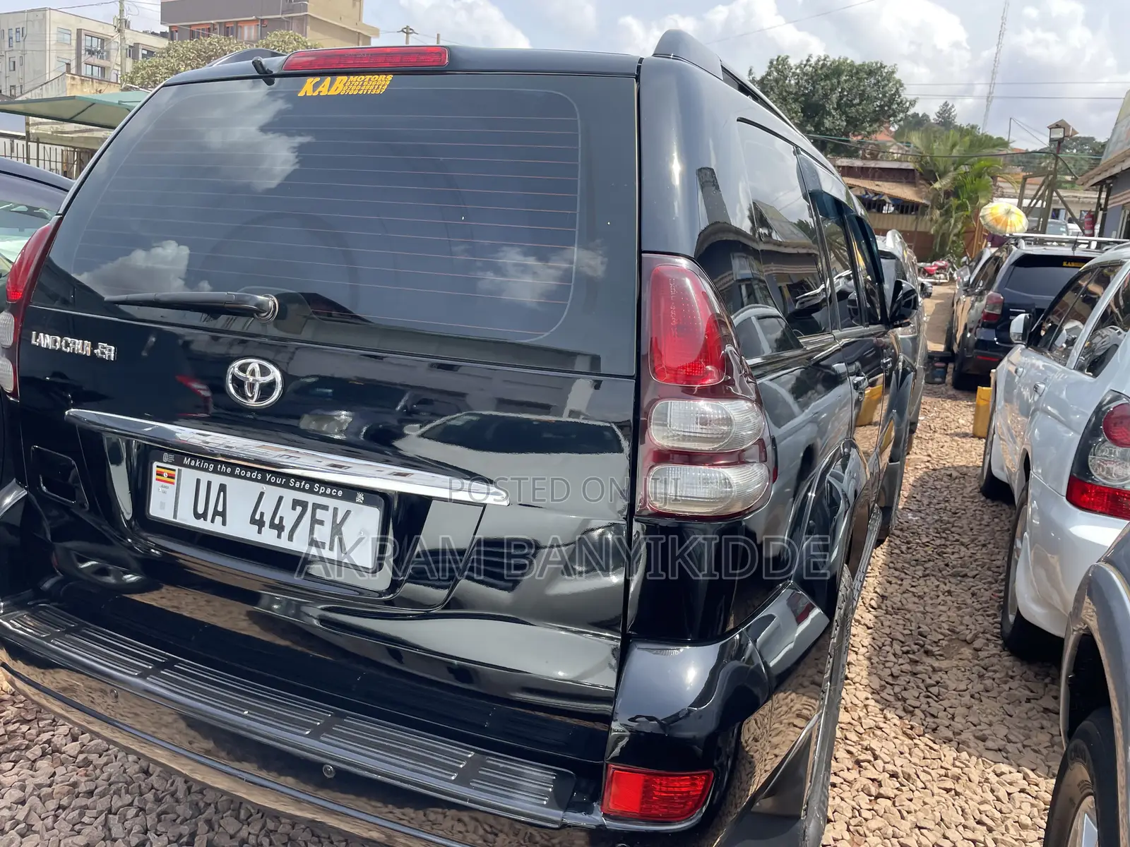 Toyota Land Cruiser Prado 2008 Black
