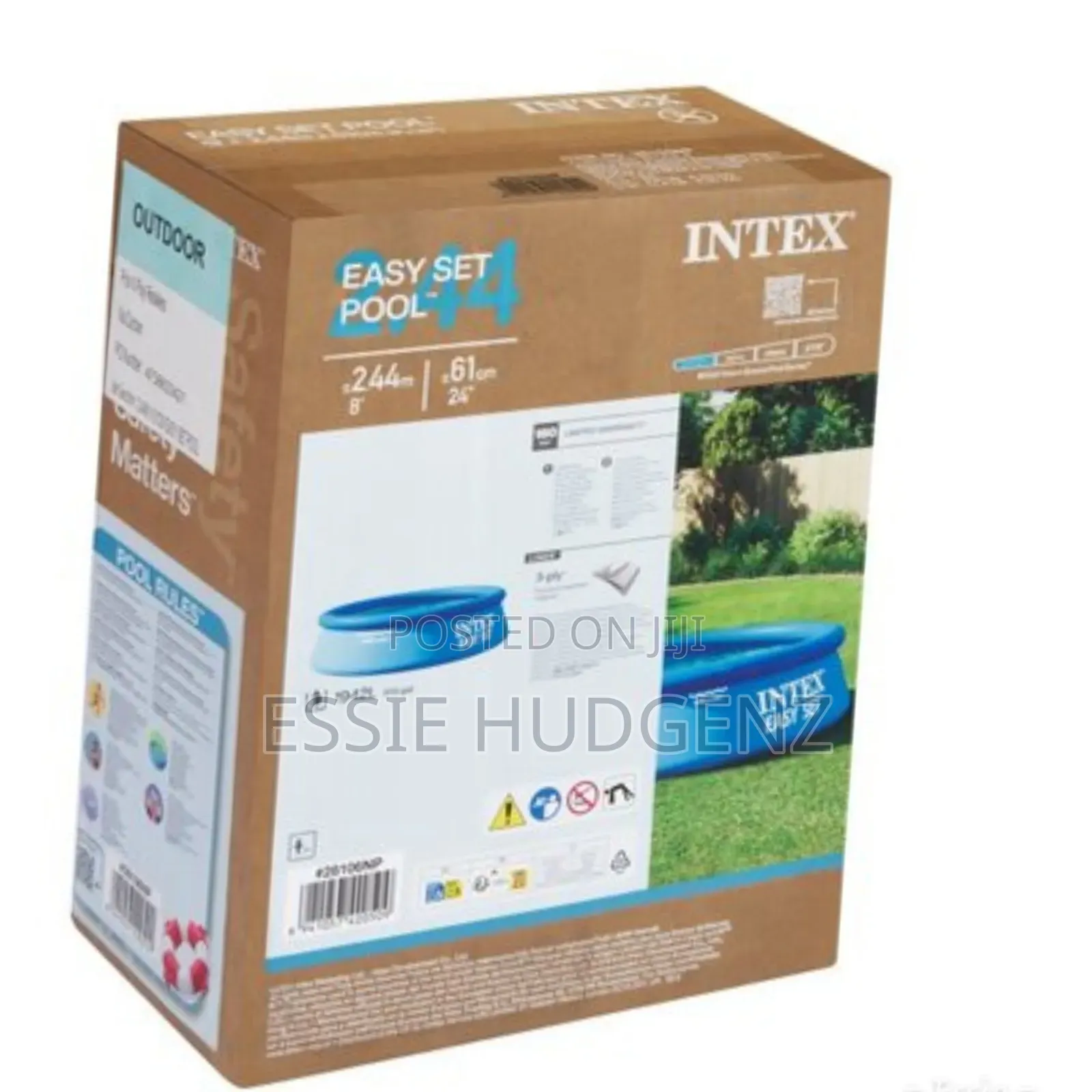 2.4mtrs Intex Inflatable Swimming Pool