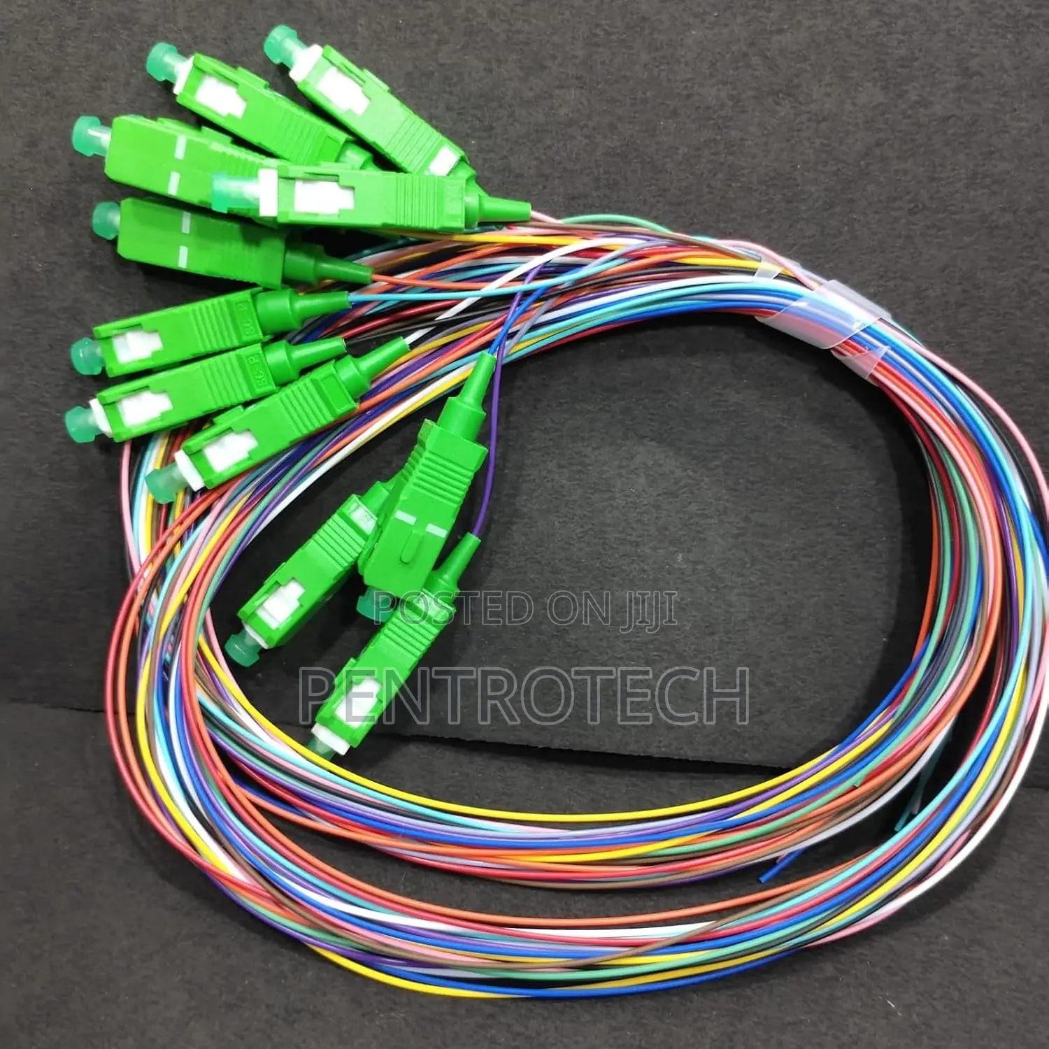 Apc Single Mode Fiber Optic Pigtail 1.5m
