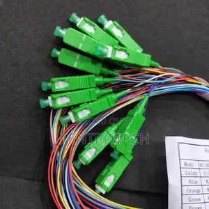 Apc Single Mode Fiber Optic Pigtail 1.5m