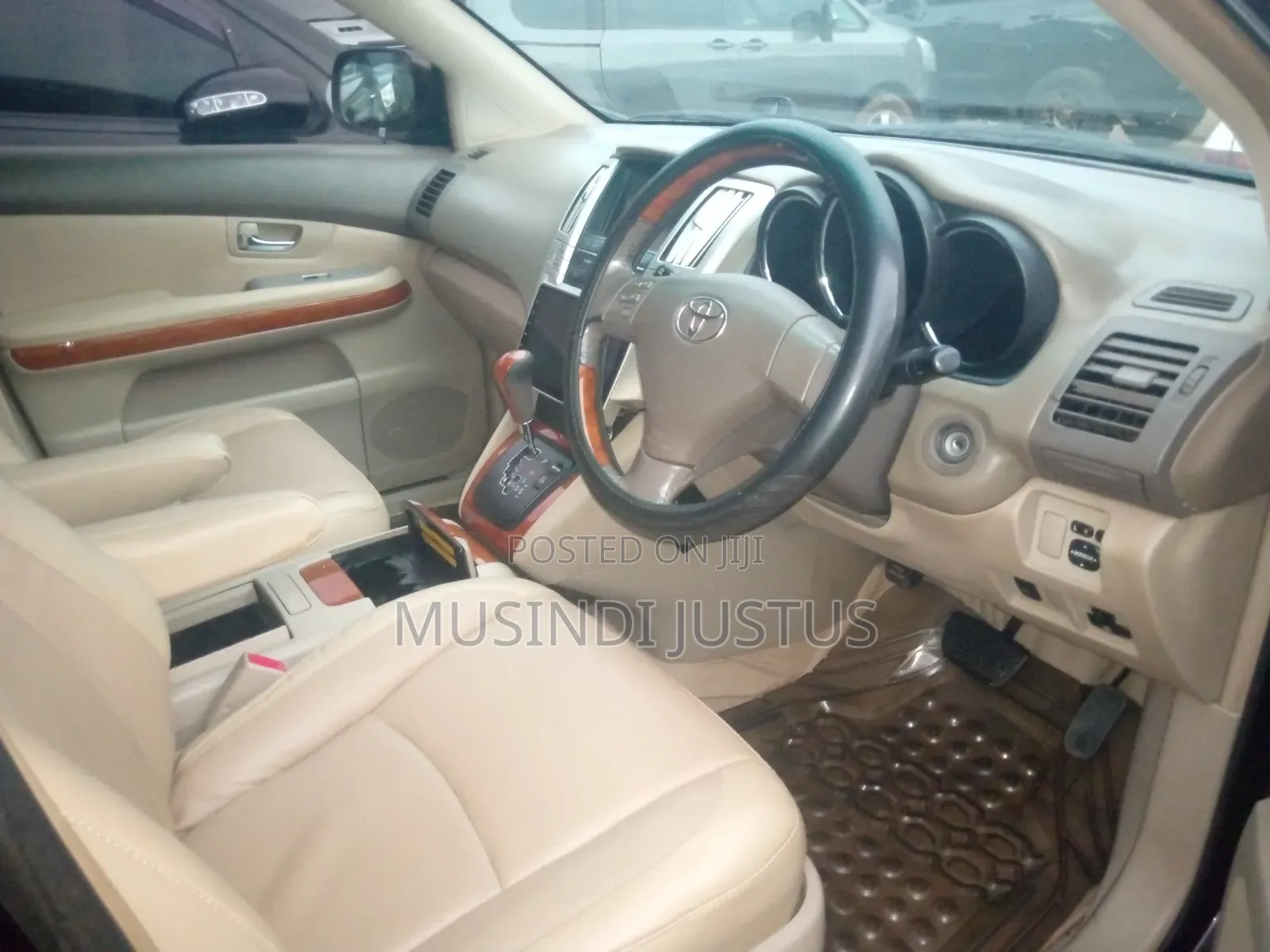 Toyota Harrier 2008 Maroon