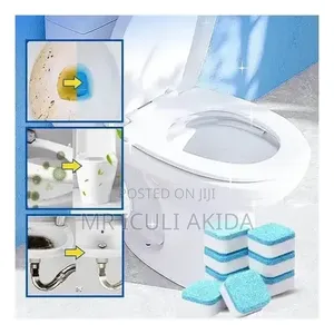 8pcsx15g Toilet Bowl Effervescent Cleaning Tablets