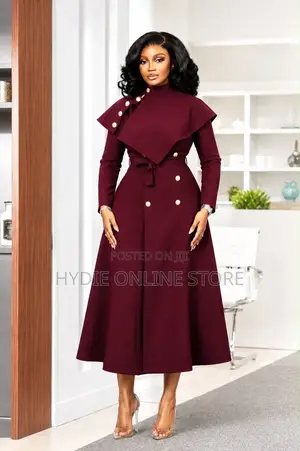 Round Neck Floral Dress