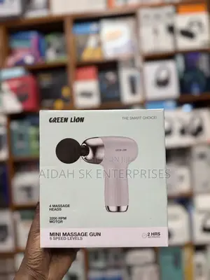 Green Lion Mini Massage Gun 6 Speed Levels