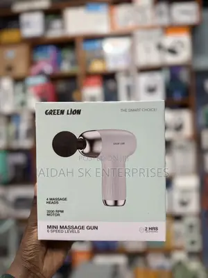 Green Lion Mini Massage Gun 6 Speed Levels