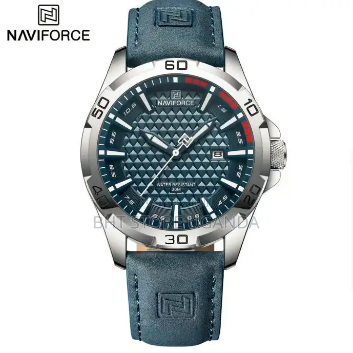 Naviforce 8023 Leather Watch