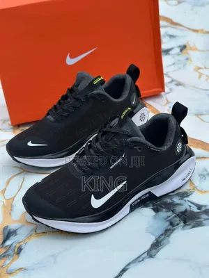 Nike Reactx Infinity Run 4 Gore-Tex Running Shoes in a Black and White