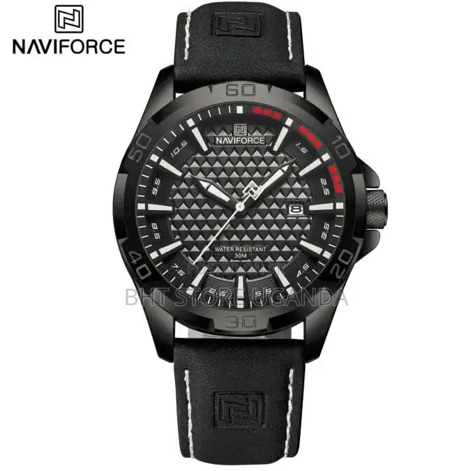 Naviforce 8023 Leather Watch