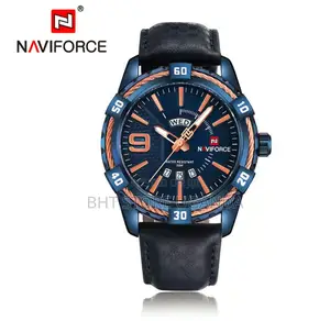Naviforce 9117 Leather Watch