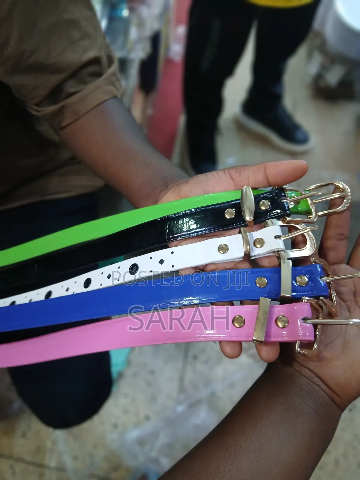 Shiny, Patent Leather Belts