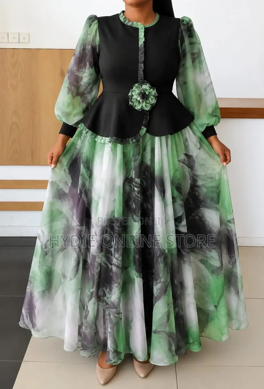 Shiffon Tie and Die Dresses