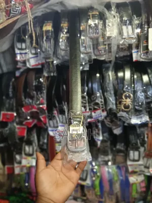 Black Leather Belt