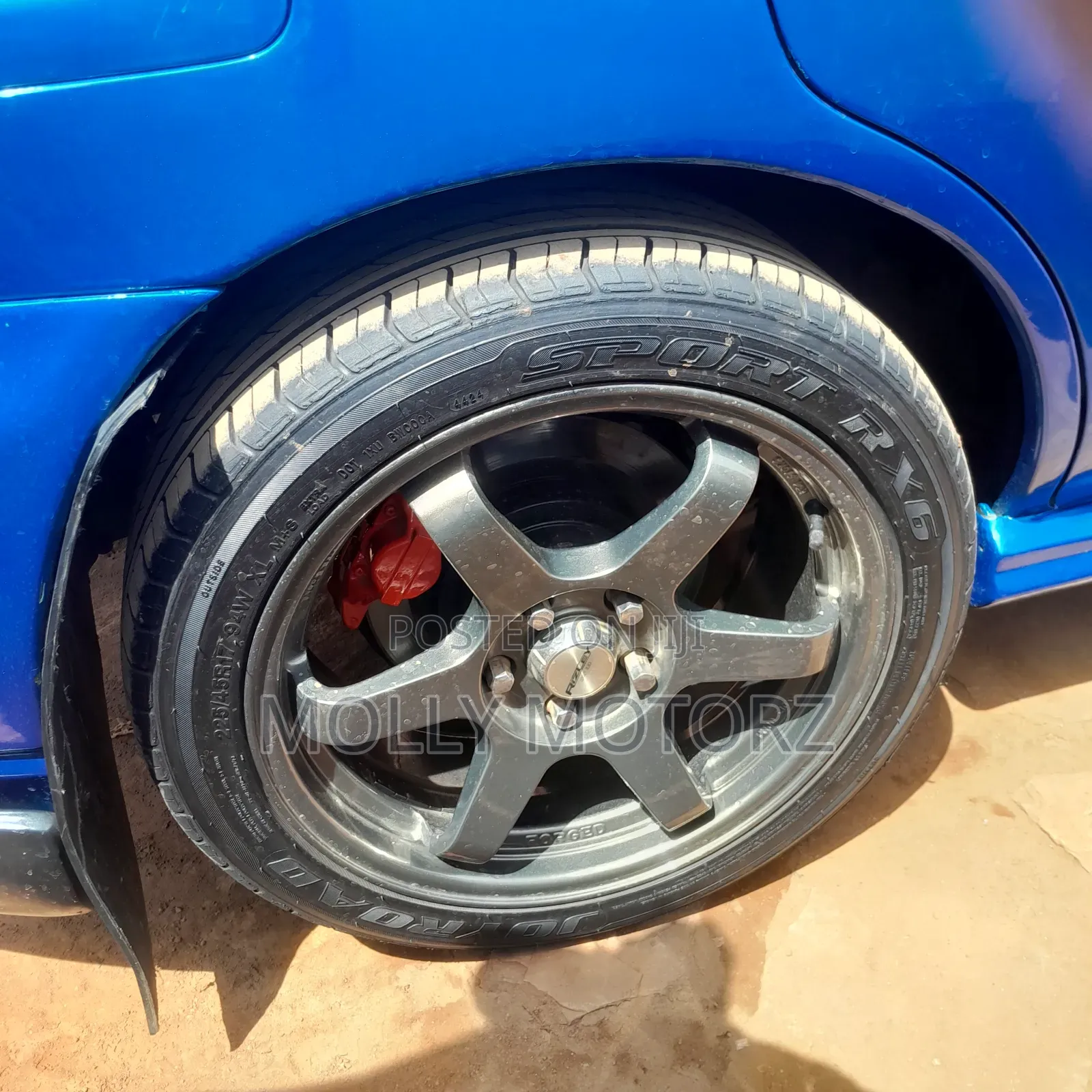 Subaru WRX 2017 Blue