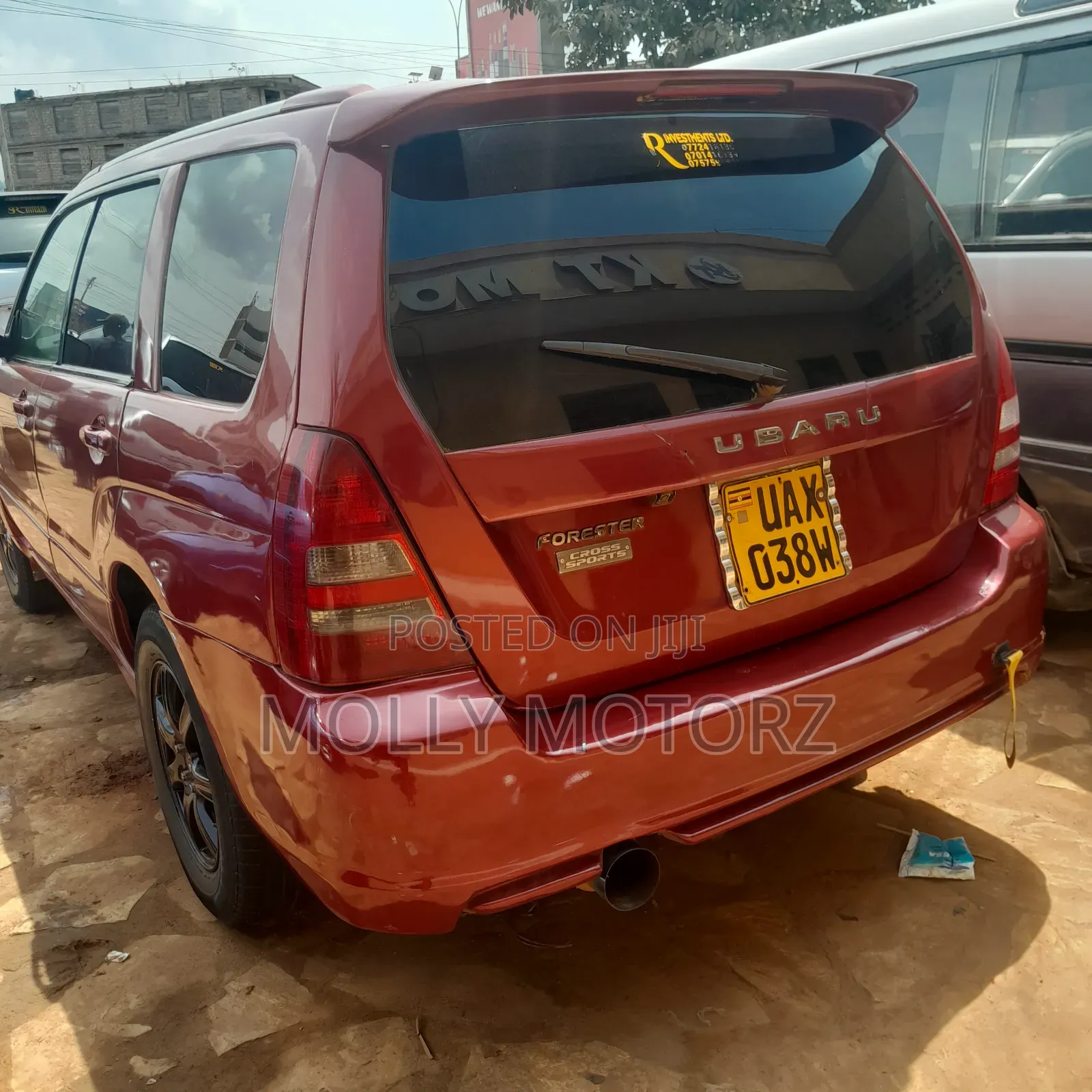 Subaru Forester 2004 Red