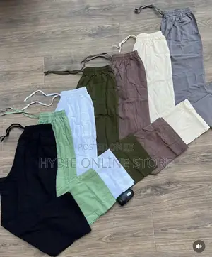 Linen Ladies Pants