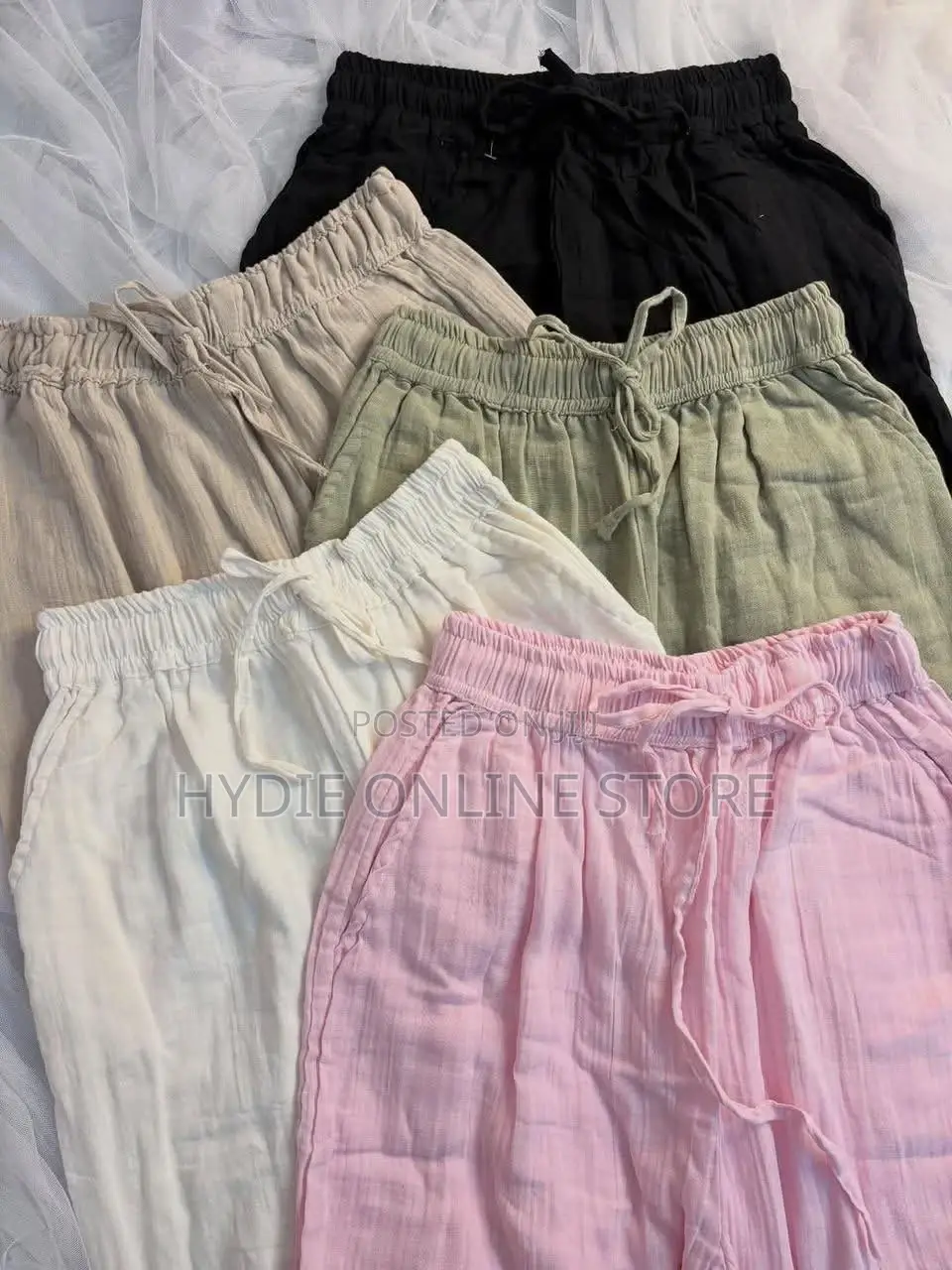Linen Ladies Pants
