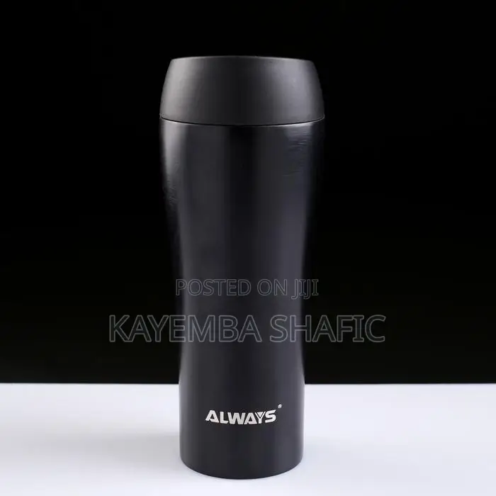 Brand New Always 450ml Stainless Steel Travel Mug - Blue
