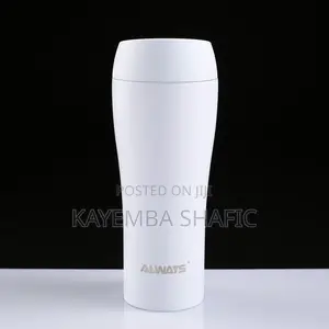 Brand New Always 450ml Stainless Steel Travel Mug - Blue
