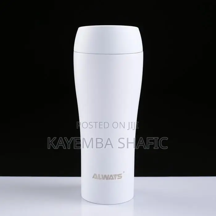 Brand New Always 450ml Stainless Steel Travel Mug - Blue