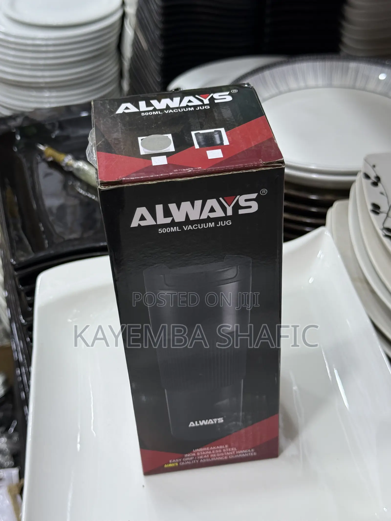Always 500ml Stainless Steel Vacuum Jug / Travel Mug