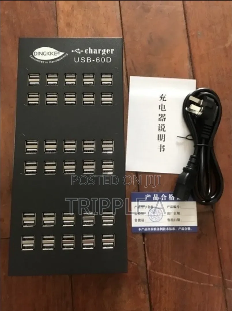 Strong 60 Ports Usb Charging Station