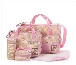 5 Pieces One Set Baby Diaper Nappy Women's Handbag