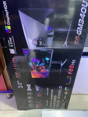 Brand New ,165hz Surge RGB 34-Inch Curved Ultrawide Gaming Monitor