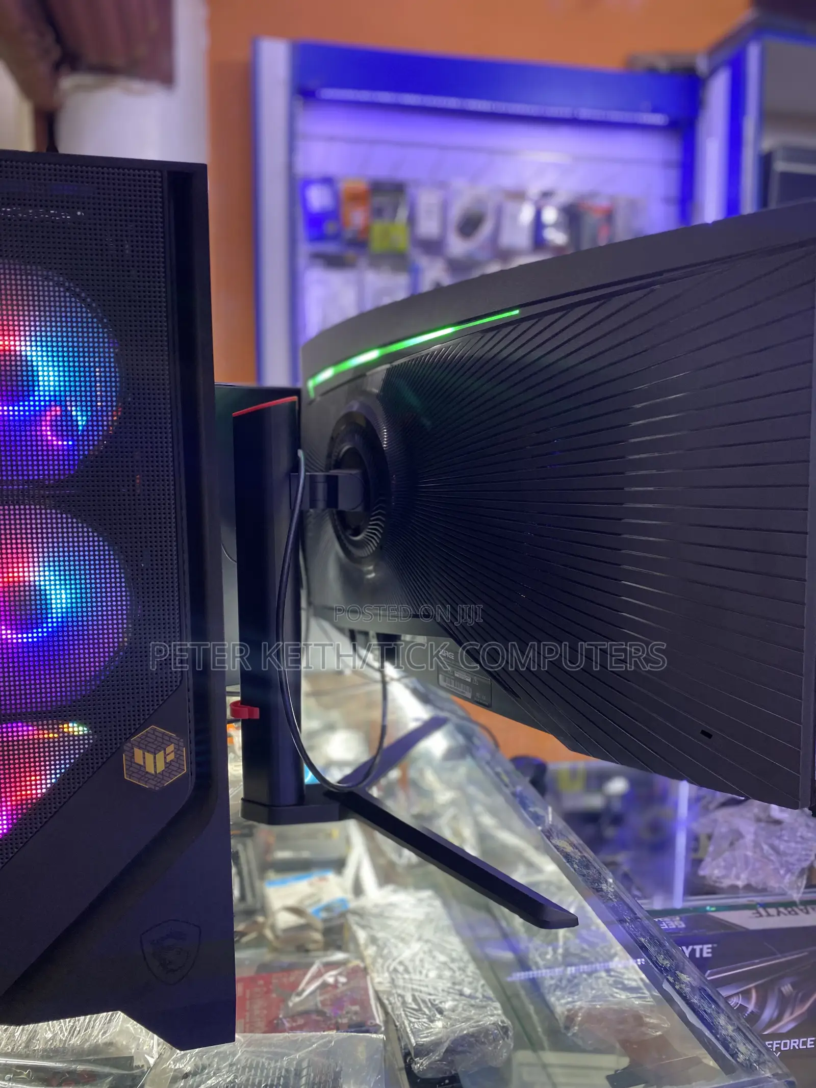 Brand New ,165hz Surge RGB 34-Inch Curved Ultrawide Gaming Monitor