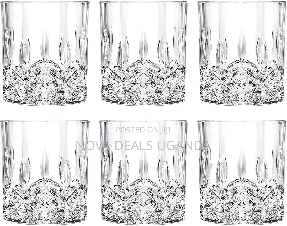 Whiskey Glasses Set of 6 300ml/10oz, Scotch Glass,Bourbon Glass 300ml