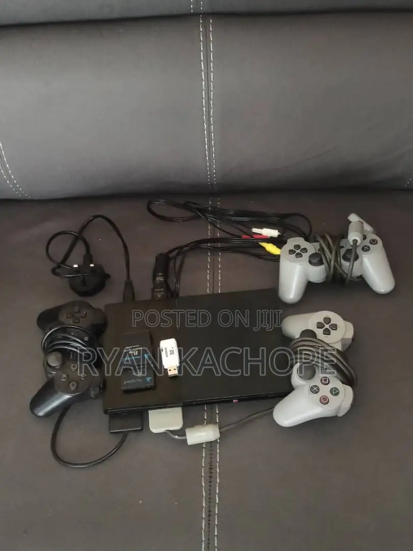 Ps2 Full Set With 7 Games and Brand New Controller
