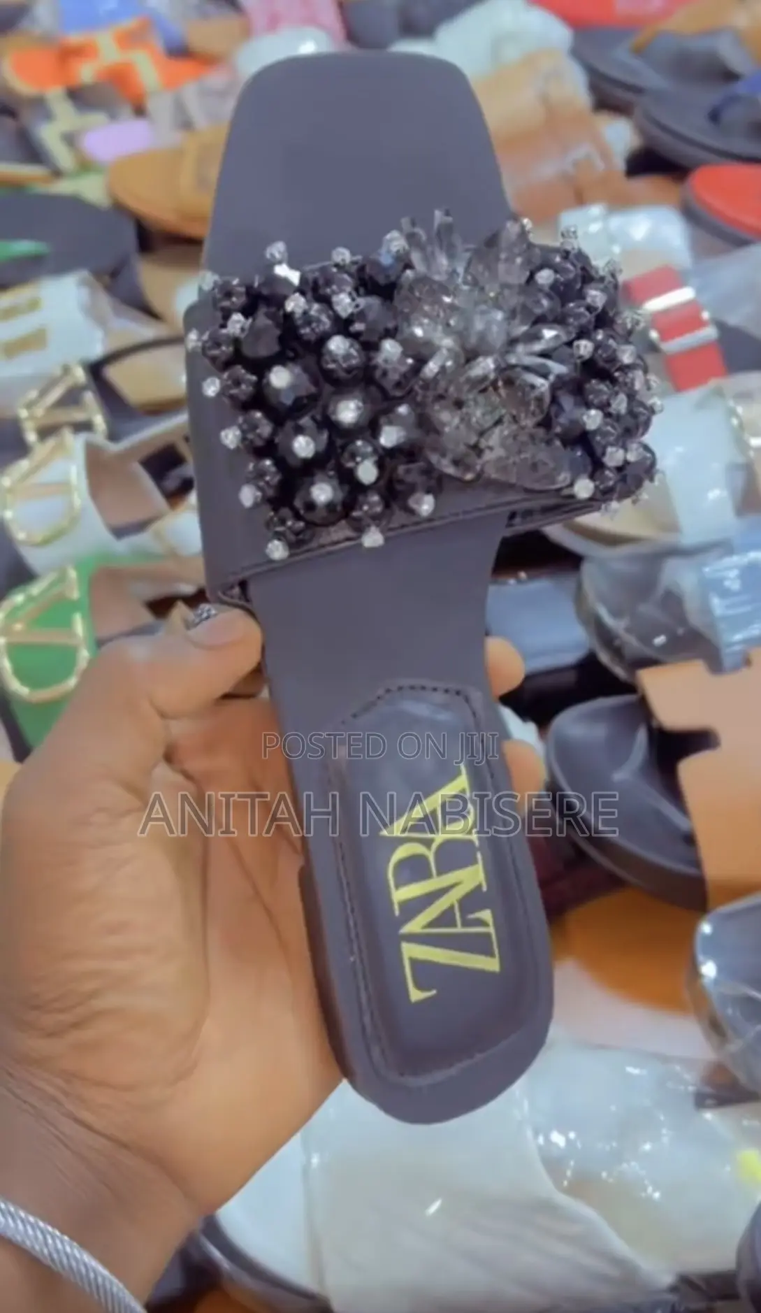 Zara Black Flat Shoes