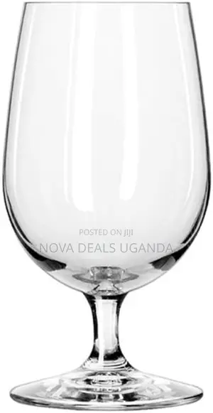 Madison Water Goblet Glass, Set of 6, 425 Ml Chalice Glass, Stemware
