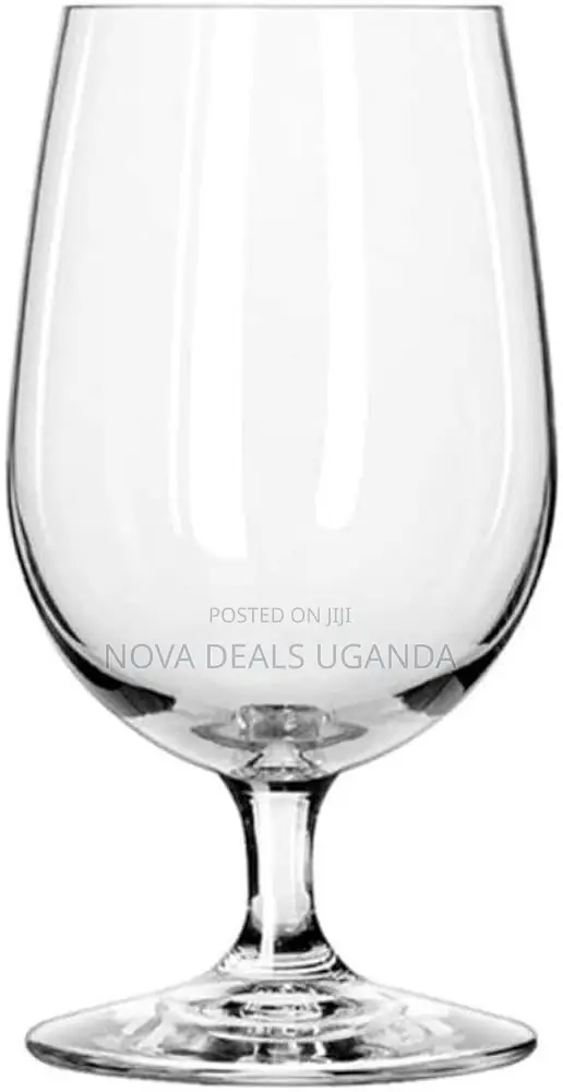 Madison Water Goblet Glass, Set of 6, 425 Ml Chalice Glass, Stemware