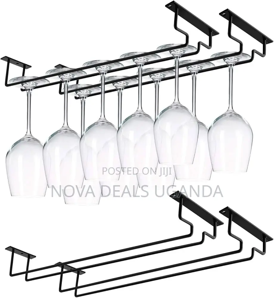 Wine Glass Hanger Hold Up To 10 Wine Glasses For Cabinet Kitchen Bar