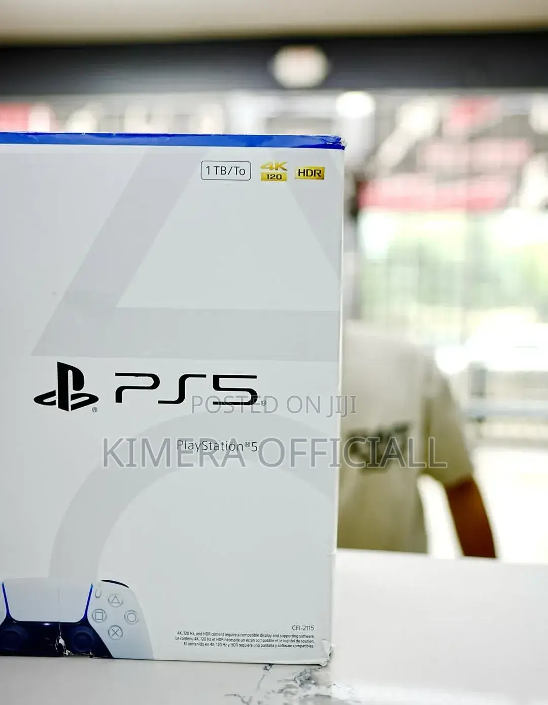 Ps5 Slim Disc Version. Brand New but Box Was Damaged During Shipping
