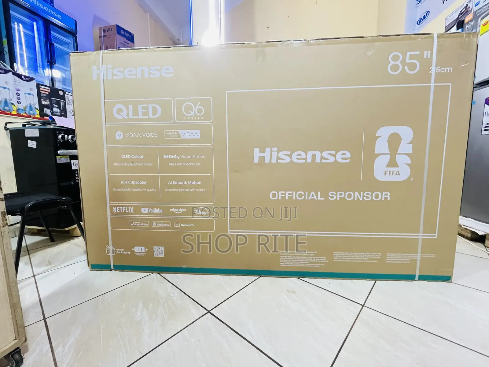 Hisense 85 Inches Smart Q6 Qled Tv