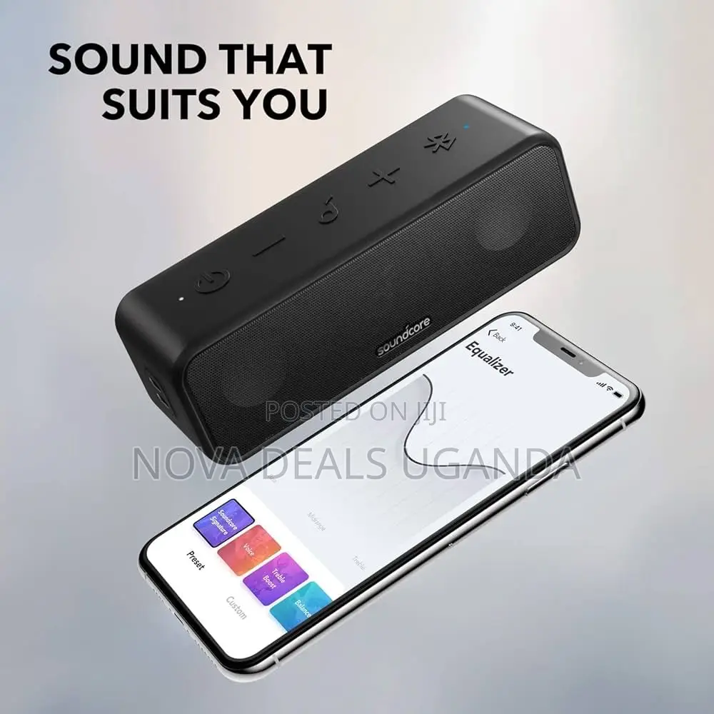 Soundcore 3 By Anker Soundcore, Bluetooth Speaker With Stereo Sound