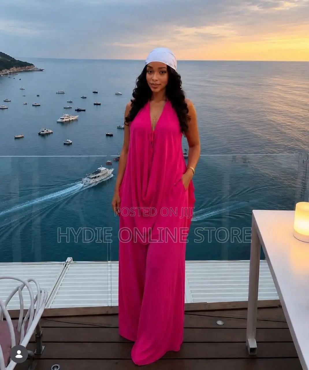 Elegant Free Floral Armless Two-Piece