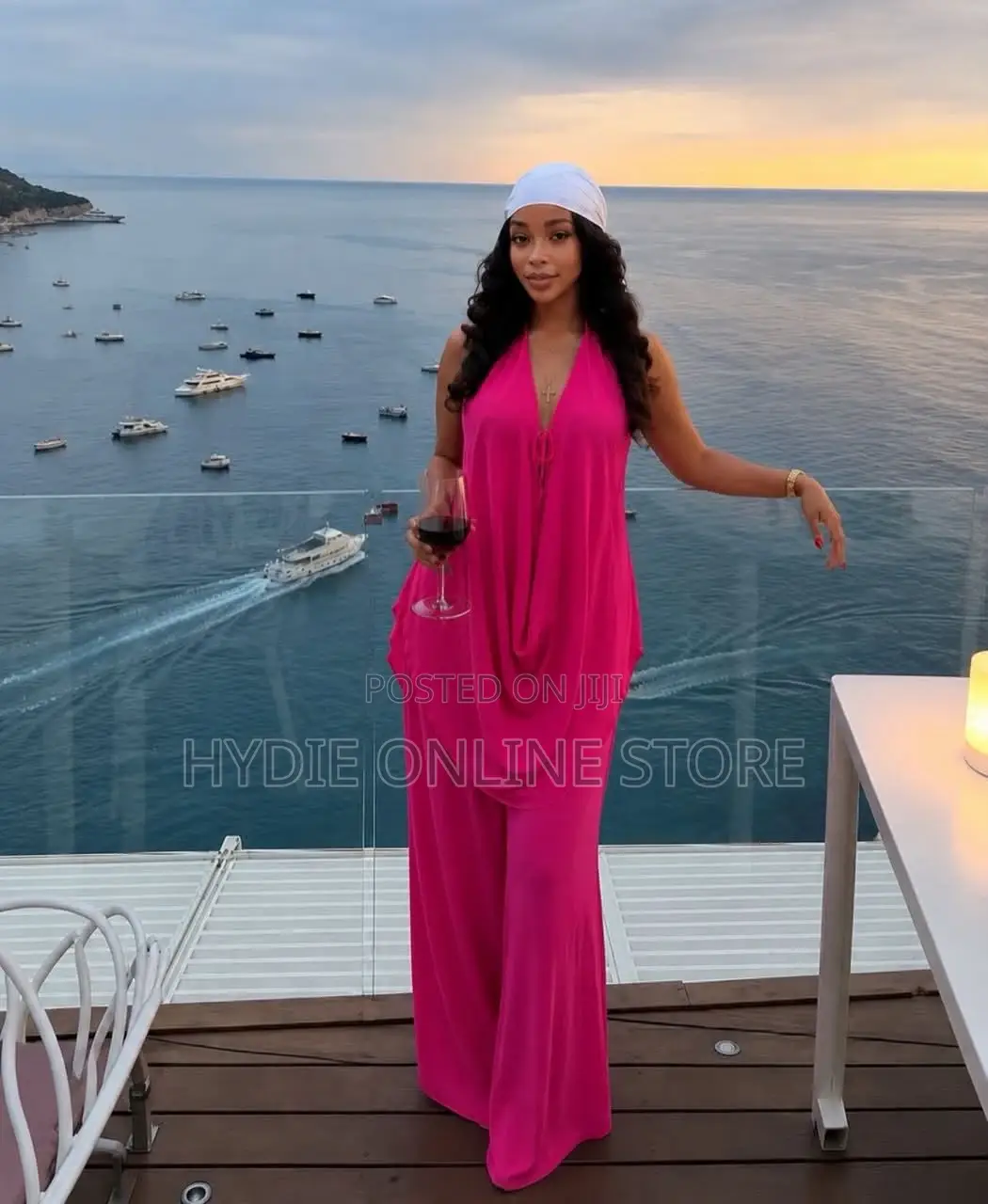 Elegant Free Floral Armless Two-Piece