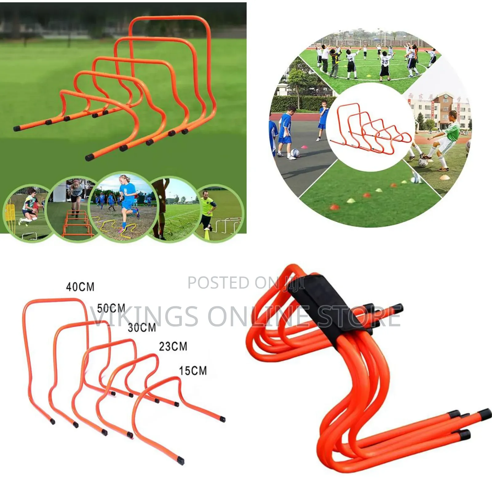 Direct Agility Speed Training Hurdles- 5-Pack Agility Training Hurdles