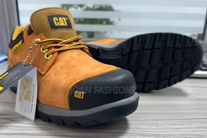 Cat Casual Shoes Black Yellow