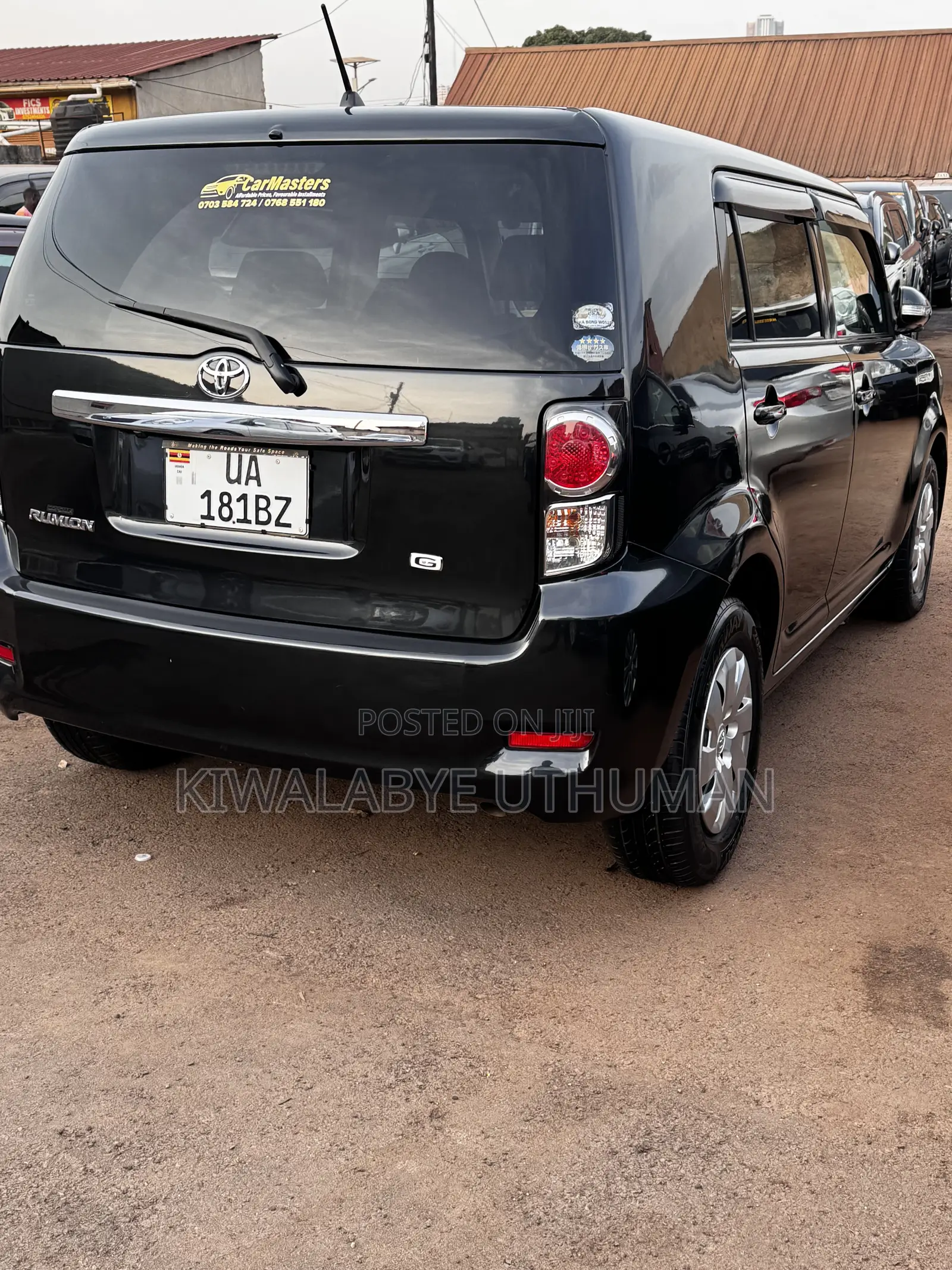 Toyota Corolla Rumion 2009 Black