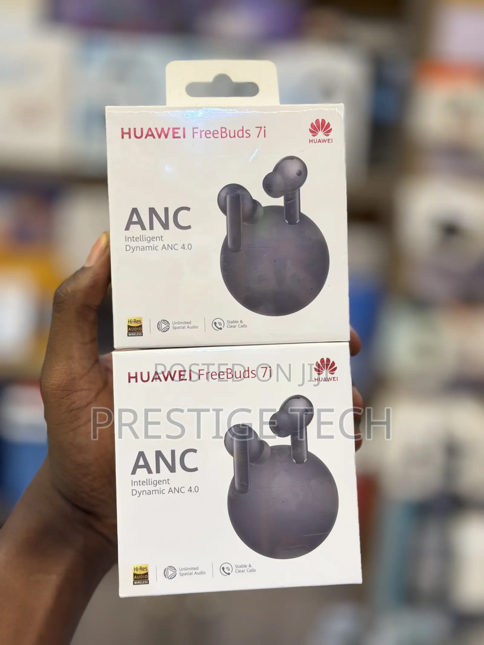 Huawei Free Buds 7i Wireless Earbuds, Anc 4.0, Spatial Audio