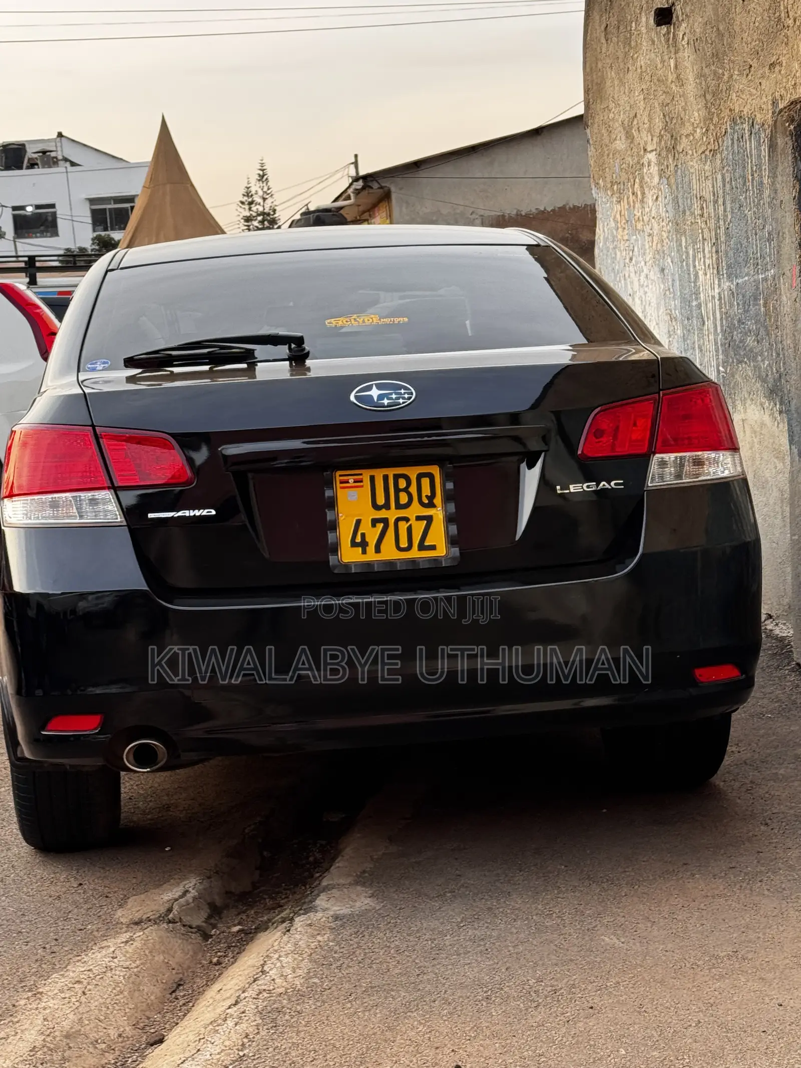 Subaru Legacy 2008 Black