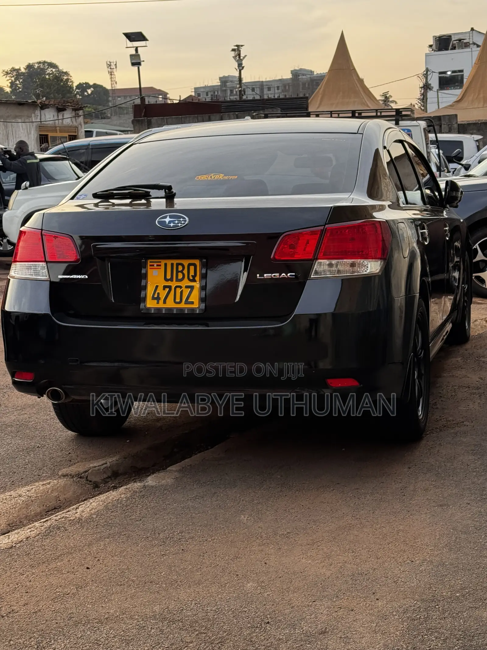 Subaru Legacy 2008 Black