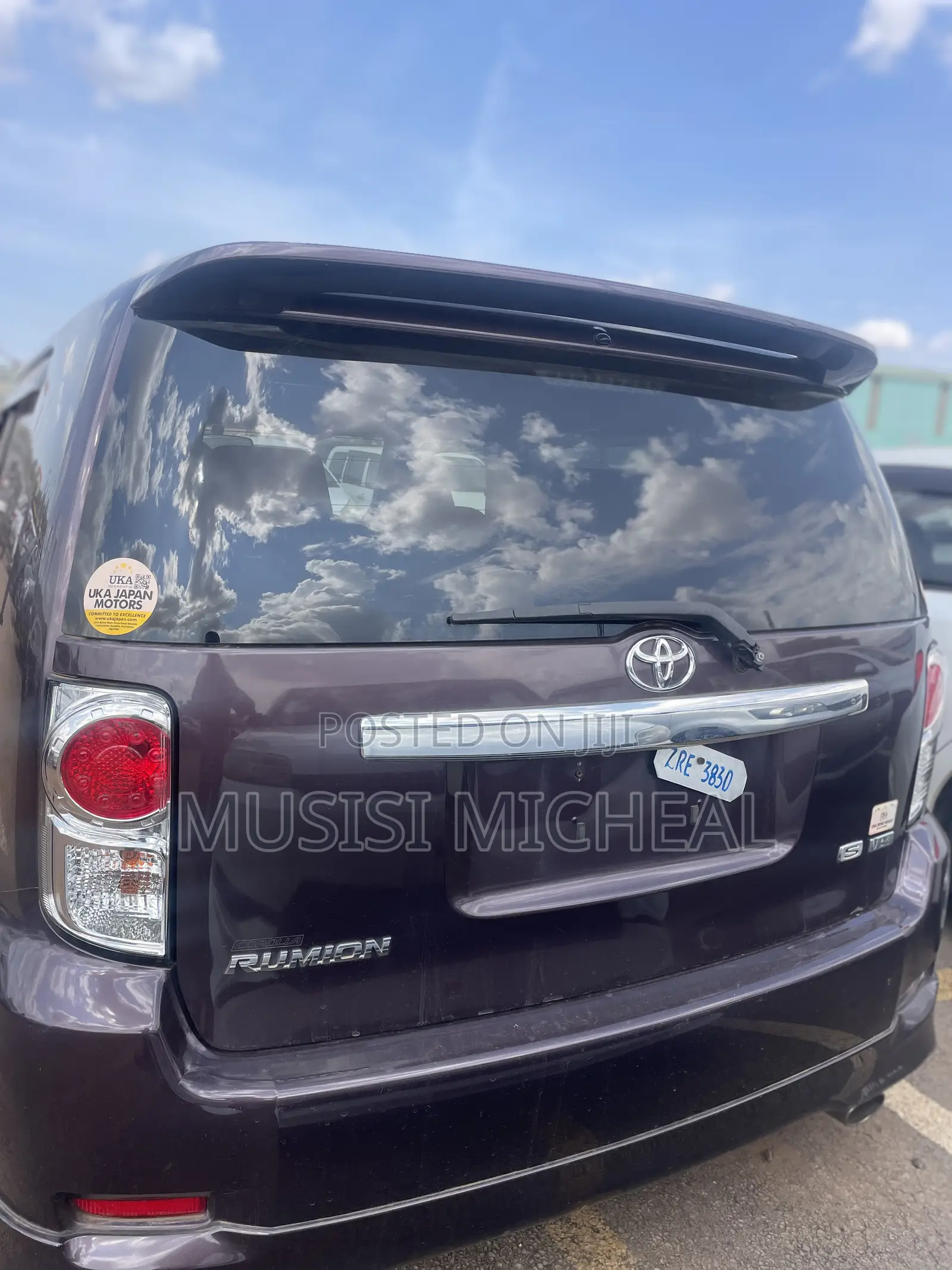 Toyota Rumion 1.5 FWD 2021 Maroon