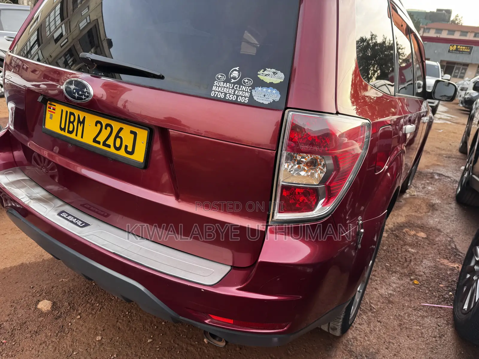 Subaru Forester 2010 Burgundy