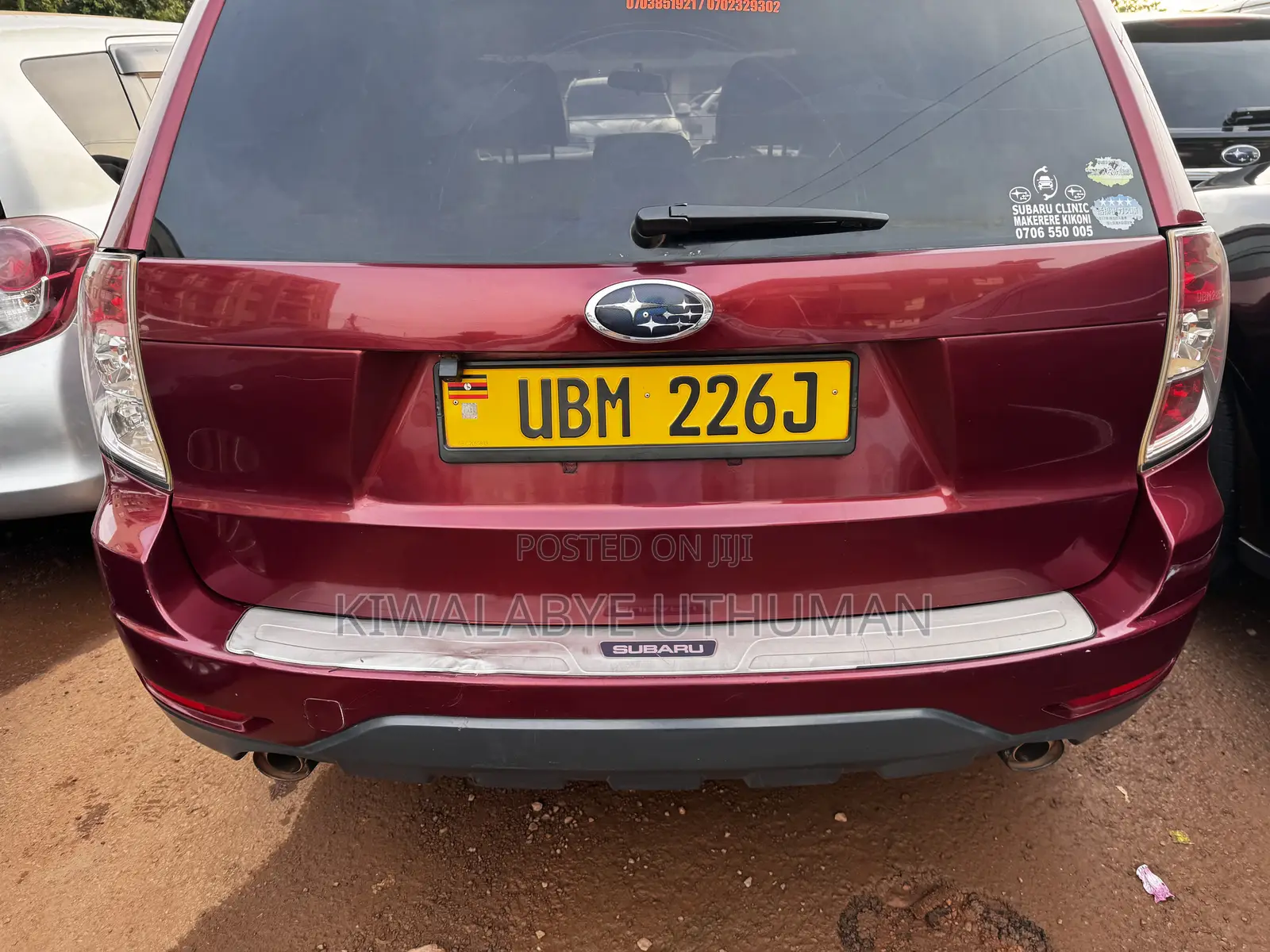 Subaru Forester 2010 Burgundy