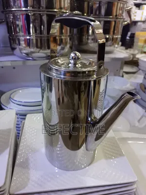 Stainless Steel Teapot.
