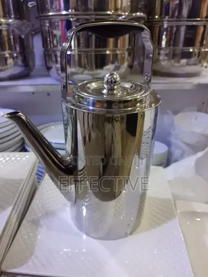 Stainless Steel Teapot.